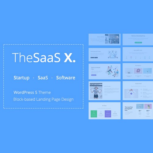 TheSaaS X | Responsive SaaS, Startup & Business WordPress Theme